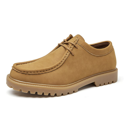 Mens Classic Leather Derby Shoes