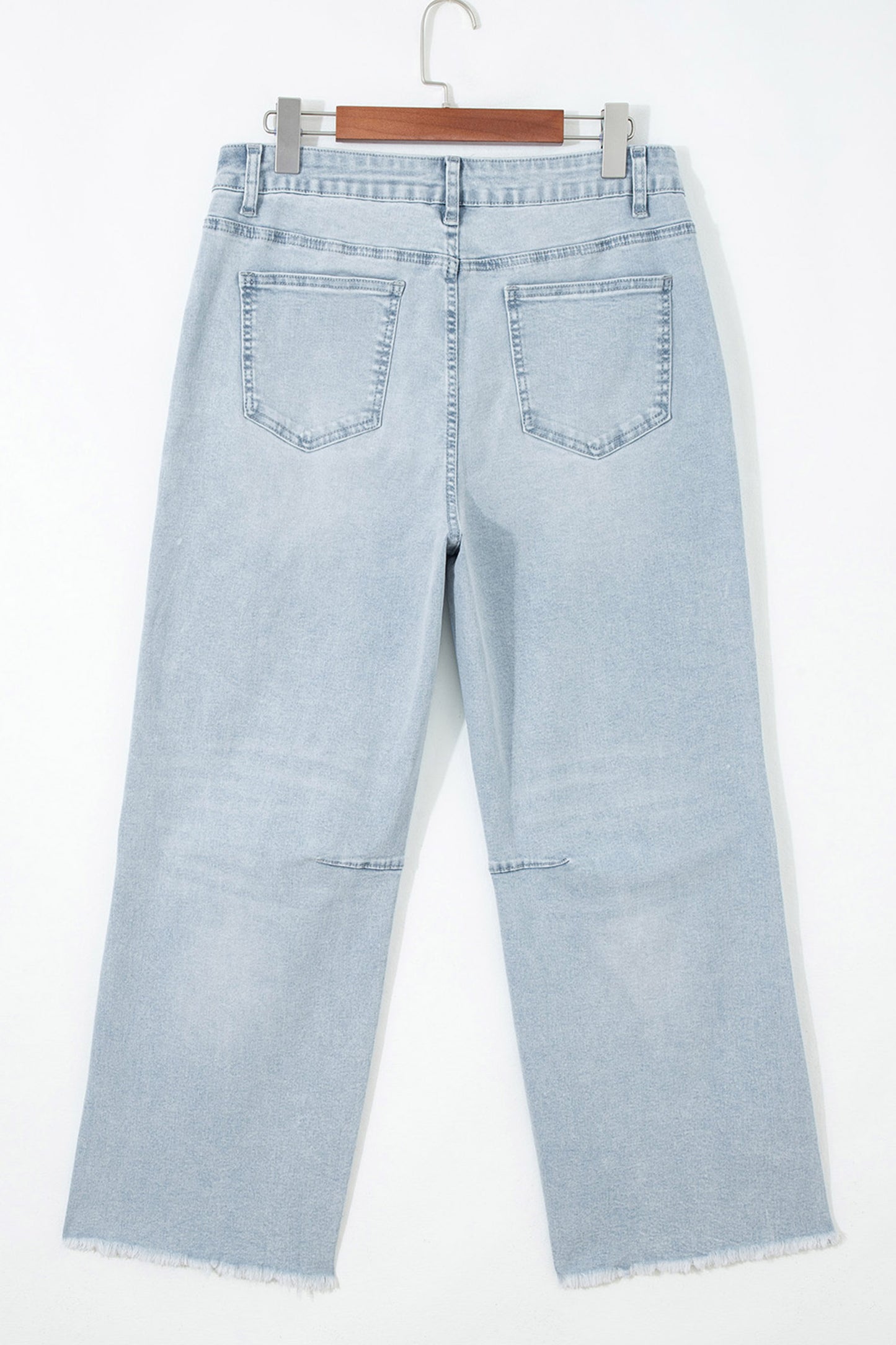 Patriottische Pailletten Sterren Patch Zak Shift Jeans