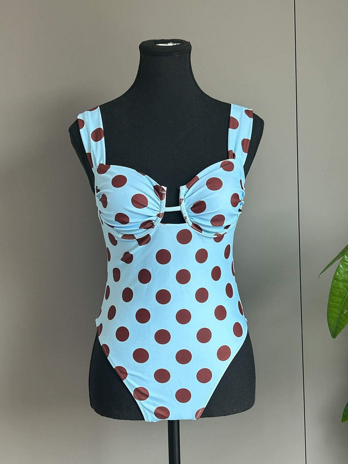 Jumpsuit women bikini women sexy polka dots