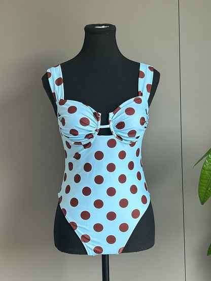 Jumpsuit women bikini women sexy polka dots