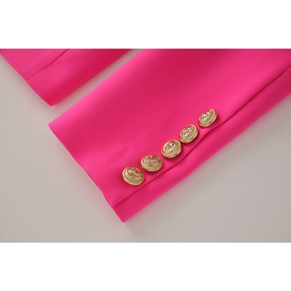 Double-breasted designer blazer voor dames