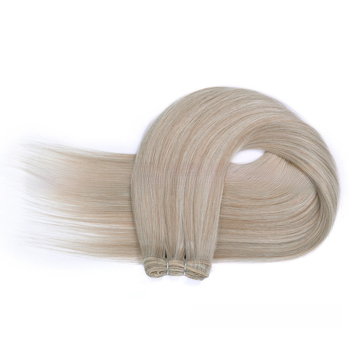 Heat Resistant Synthetic Hair Extensions Straight Weft