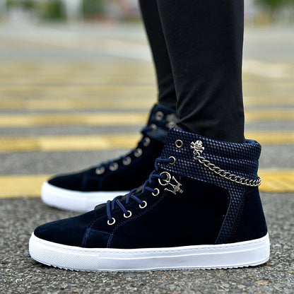 Mens High Top Casual Canvas Sneakers