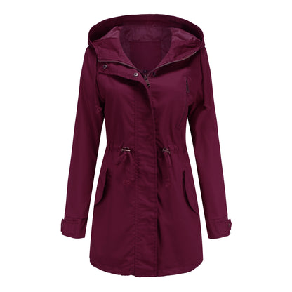 Womens Cotton Hooded Coat