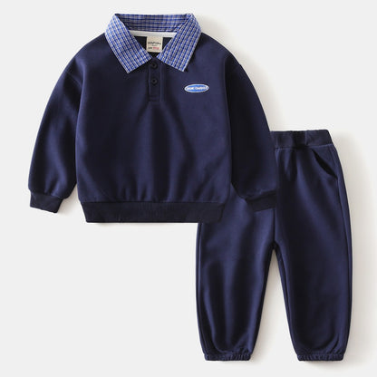 Boys Casual Two-Piece Suit