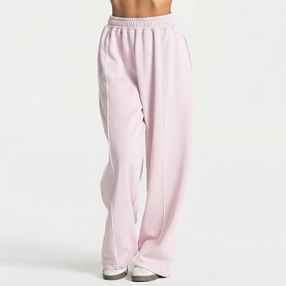 Fashionable, comfortable, casual straight-leg yoga pants