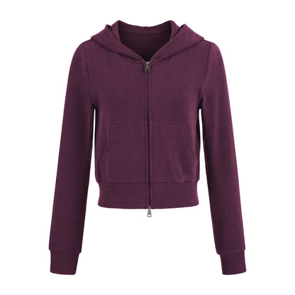 Women's Hooded Sweatshirt and Drawstring Pants Set