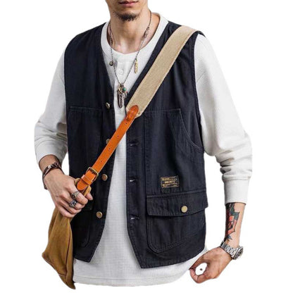 Work uniform jacket and vest