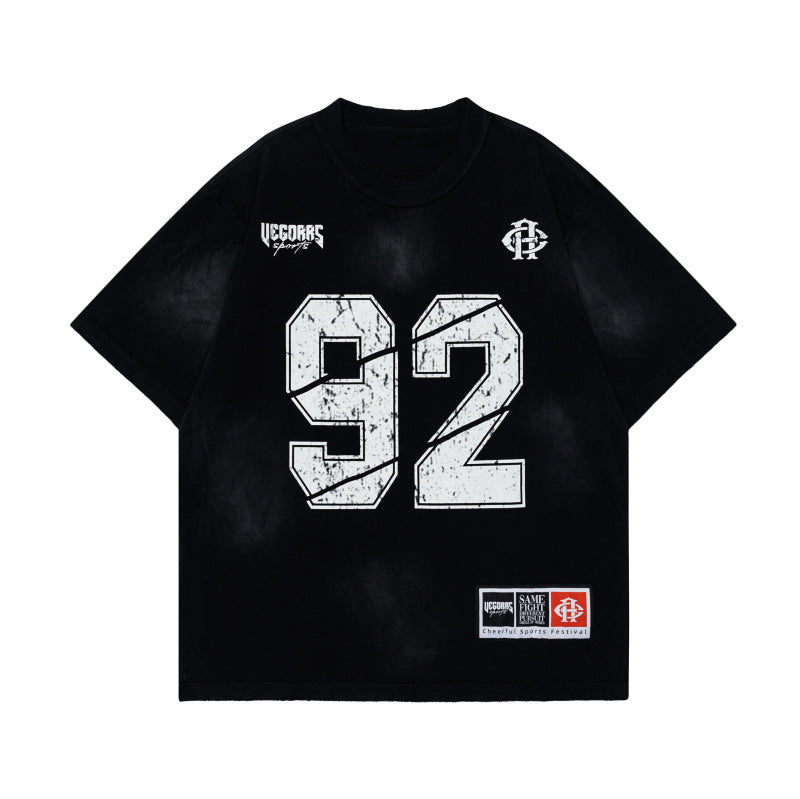 Short Sleeve T-Shirt Unisex Summer Loose Half Sleeve Tee
