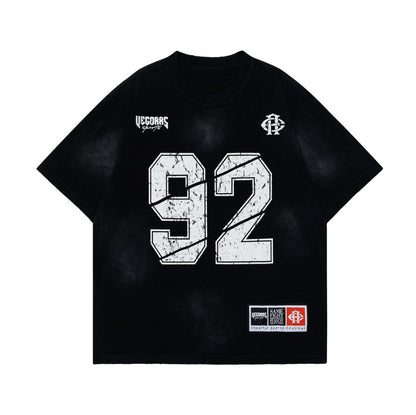 Short Sleeve T-Shirt Unisex Summer Loose Half Sleeve Tee