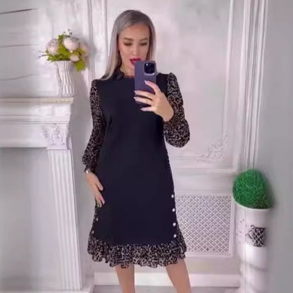 Europese en Amerikaanse bloemen steekjurk