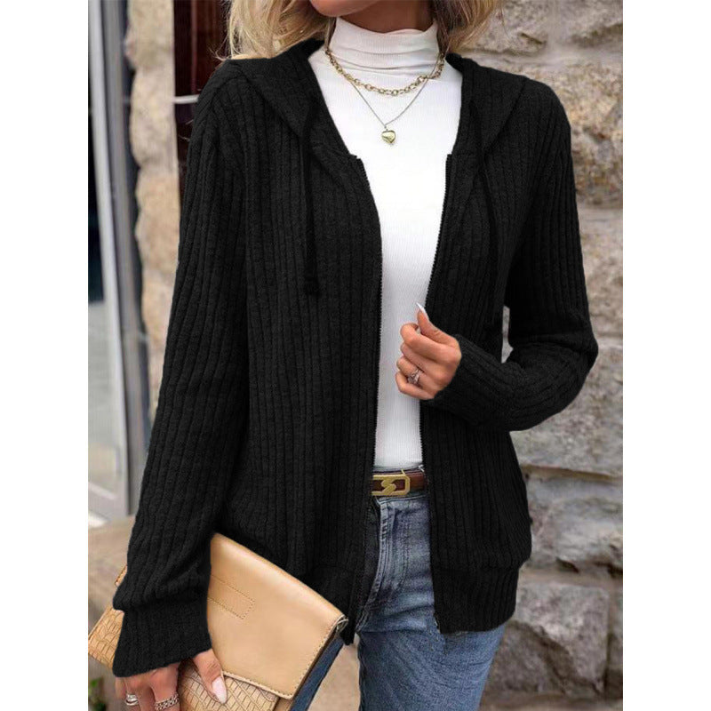 Gestreepte casual sweatvest