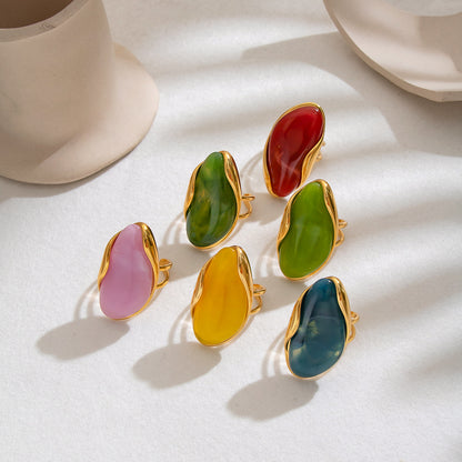 Resin Open-Style Ring for Women