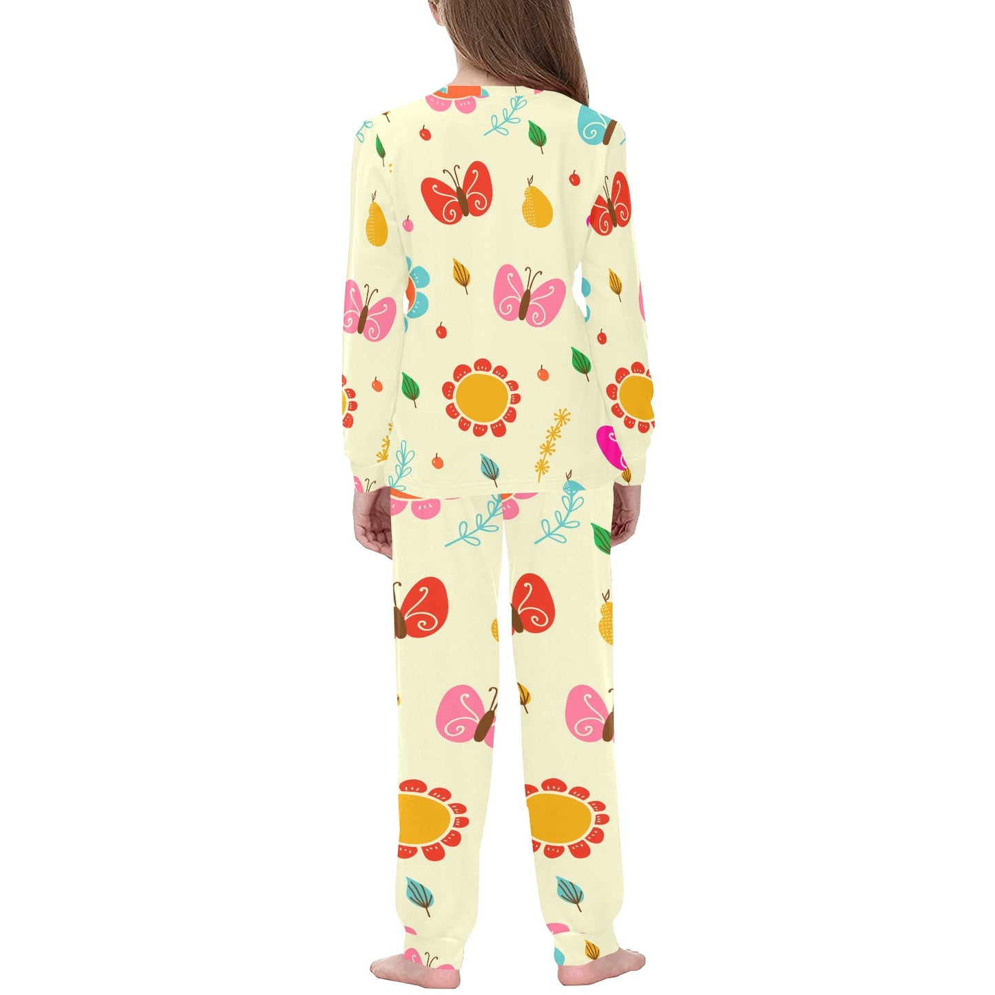 Kid's All Over Print Pajama Set (Sets 07)