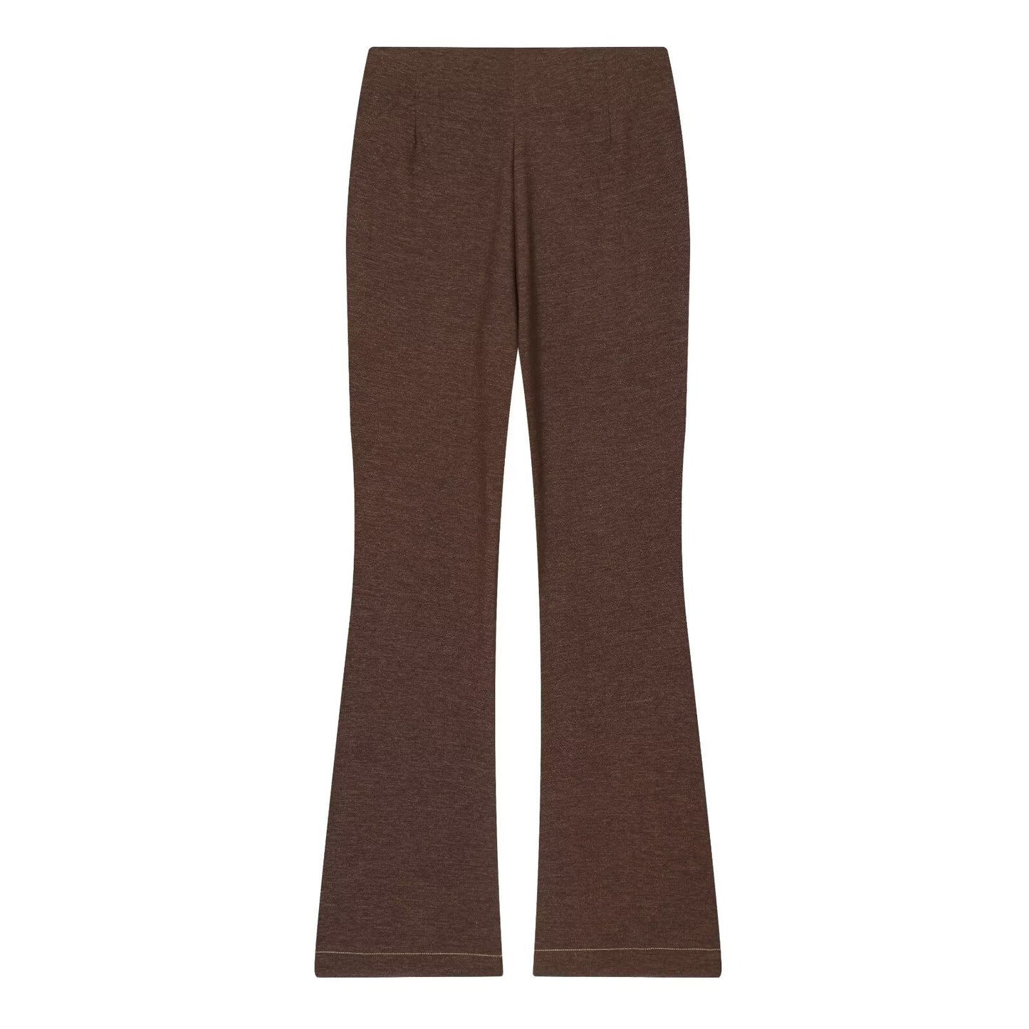 Retro slimming versatile casual flared pants