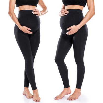 High Elastic Seamless Maternity Yoga Leggings