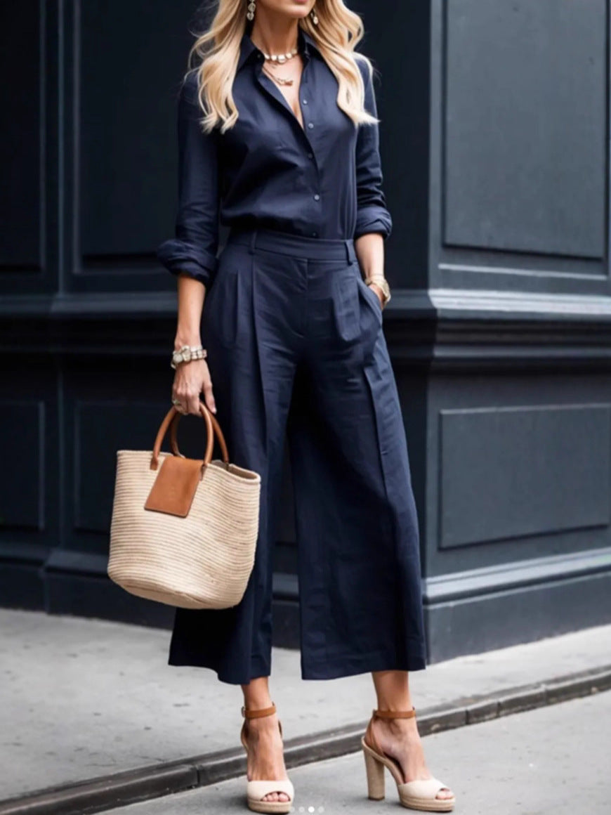 Elegant Women's Casual Suit Set