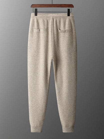 Men's knitted sweater coat