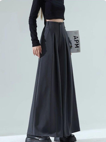 Spring and Autumn Suit Pants Skirt