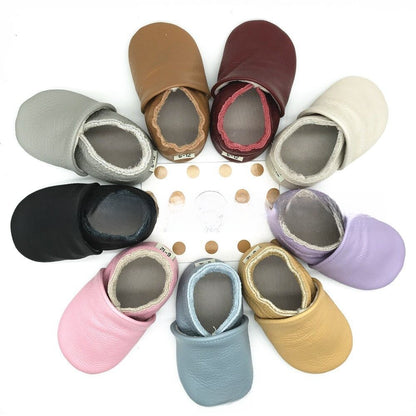 Soft Sole Baby Leather Walking Shoes