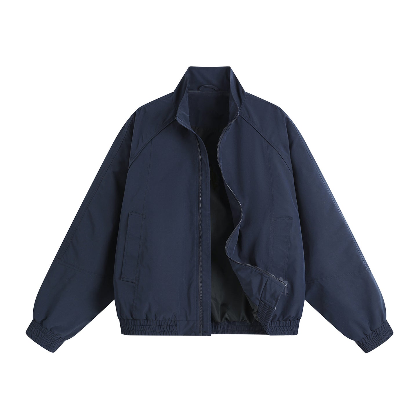 Mens Casual Stand Collar Jacket