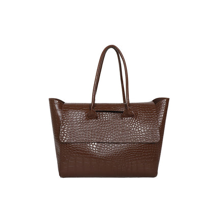 Crocodile Pattern Large Capacity Tote Bag