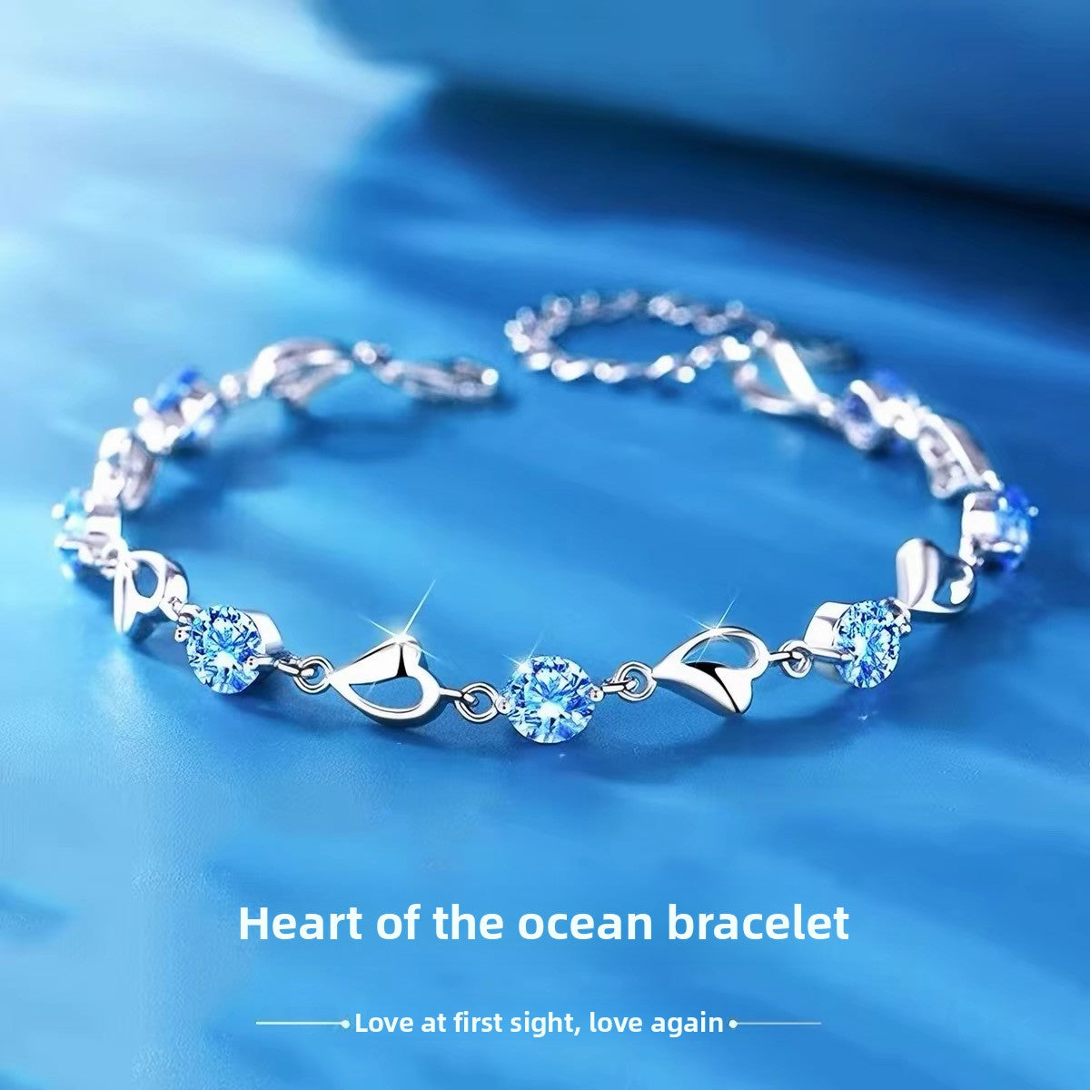Sterling Silver Diamond Accent Bracelet