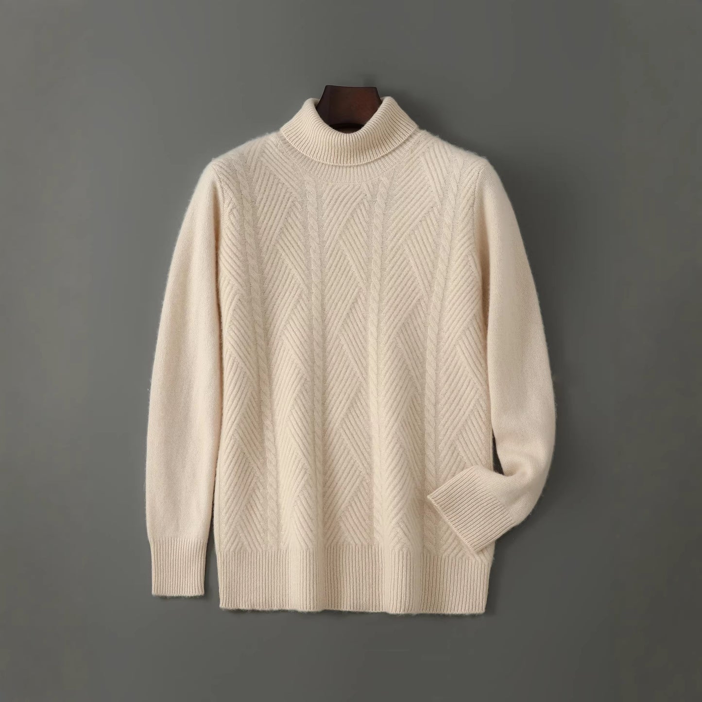 Merino Wool Jacquard Sweater