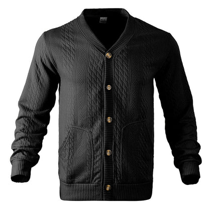 V-Neck Cardigan Jacket