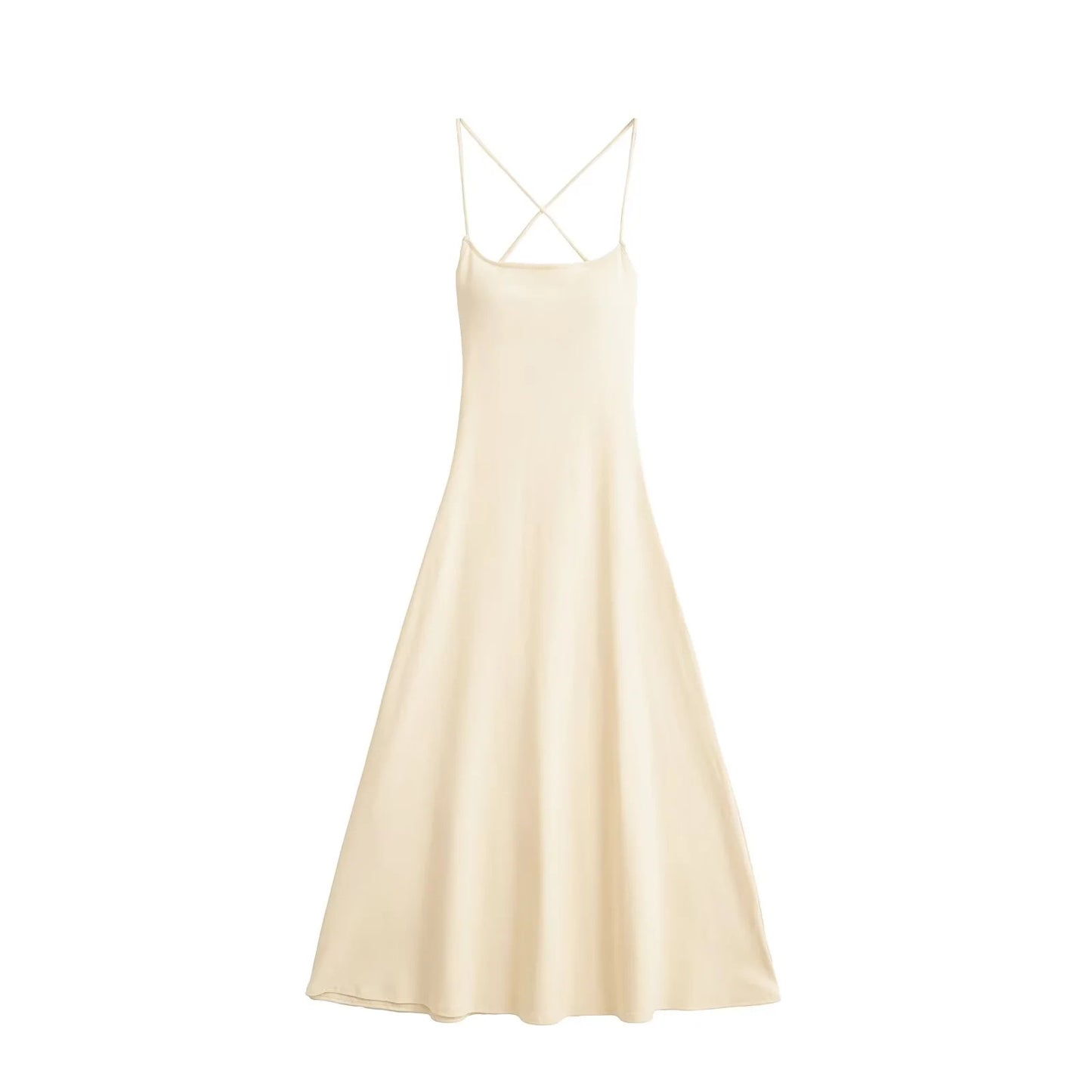 Bralette with bustier and long skirt