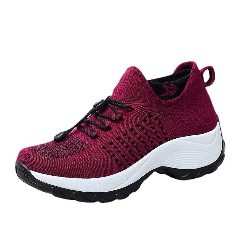 Modieuze dames platform sneakers