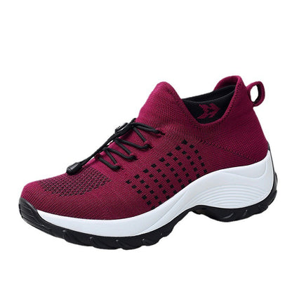 Modieuze dames platform sneakers