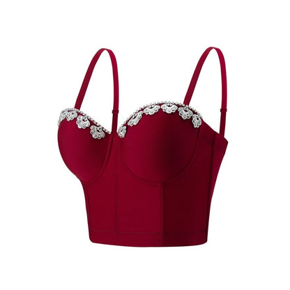 Tight fishbone corset top