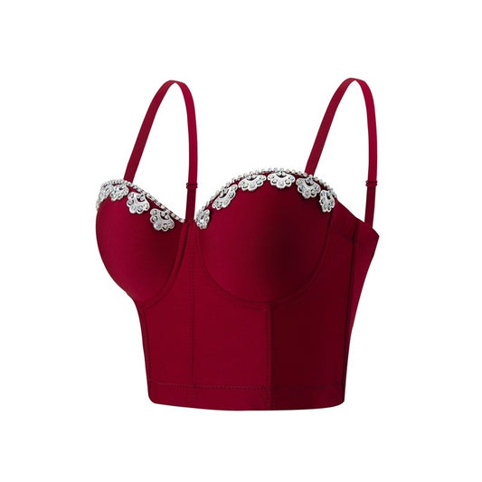 Tight fishbone corset top
