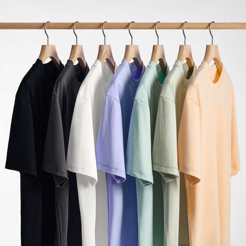 IJs katoenen T-shirt met zonbescherming ademend casual en korte mouwen unisex