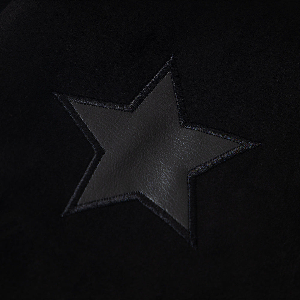 Baseballjacket met sterrenprint unisex