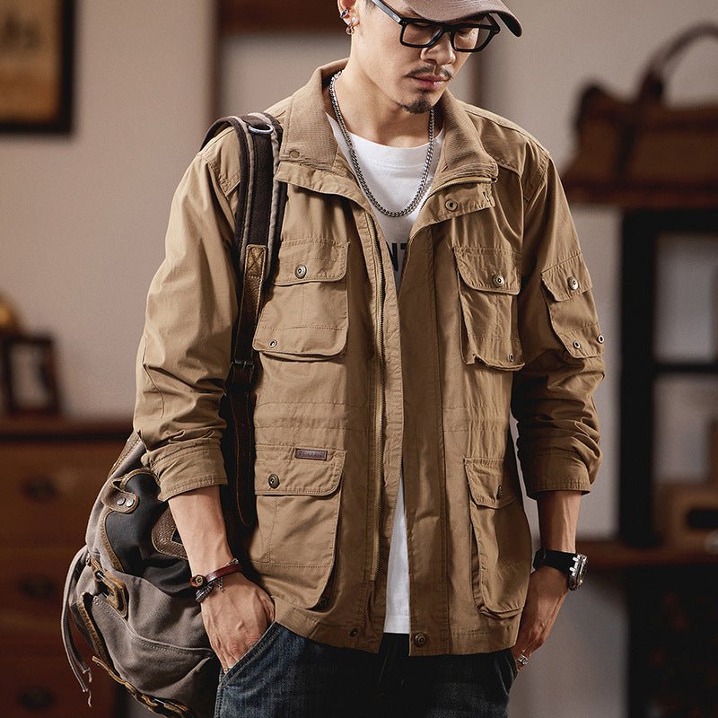 Mens Workwear Multi-Pocket Jacket