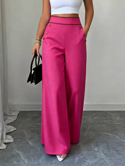 Wide-leg trousers