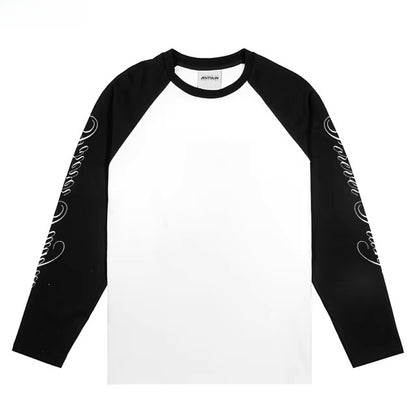 Patchwork Long Sleeve T-shirt