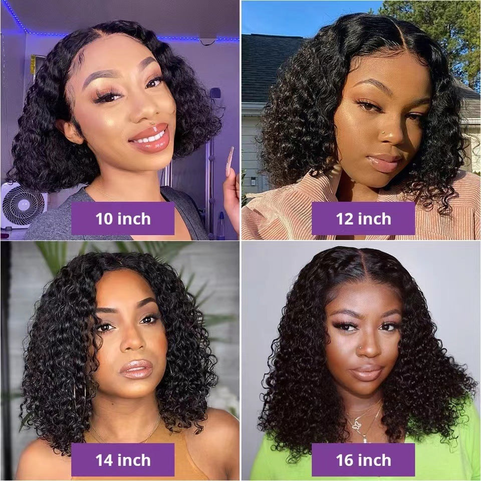 Lace Front Wig, Transparent Front, Adhesive-Free, High Definition