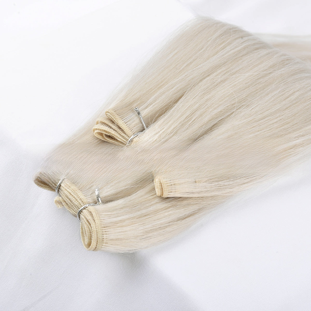 Heat Resistant Synthetic Hair Extensions Straight Weft