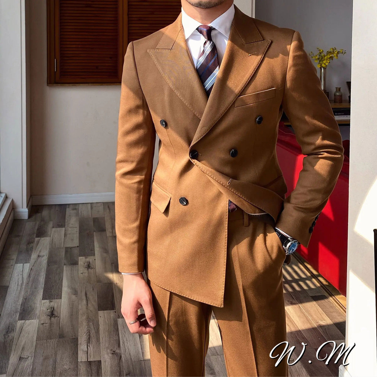 Classic Men's Suit with Trousers
