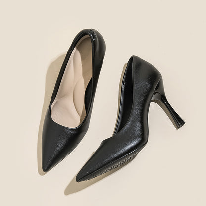 Women's Sheepskin Stiletto High Heels