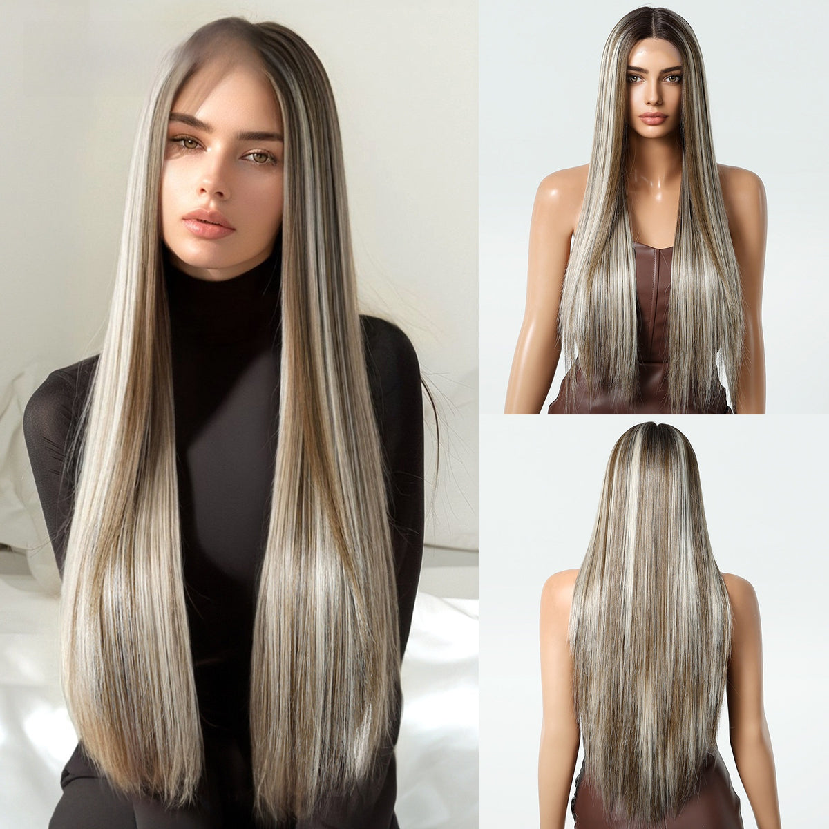 Lace Front Long Straight Wig
