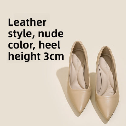 Women's Sheepskin Stiletto High Heels