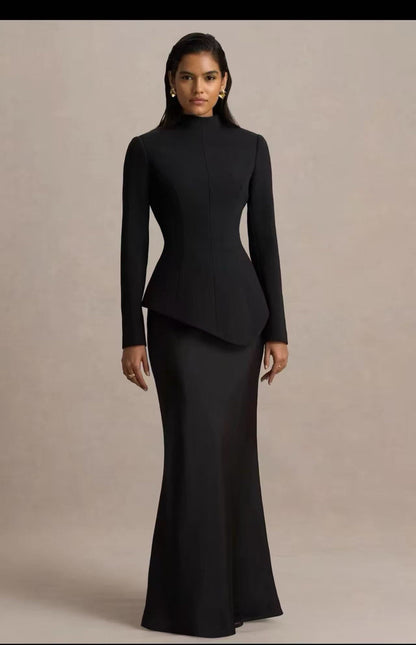 Womens Suit Collar Dress