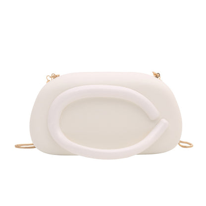 Elegant Chain Strap Clutch Bag
