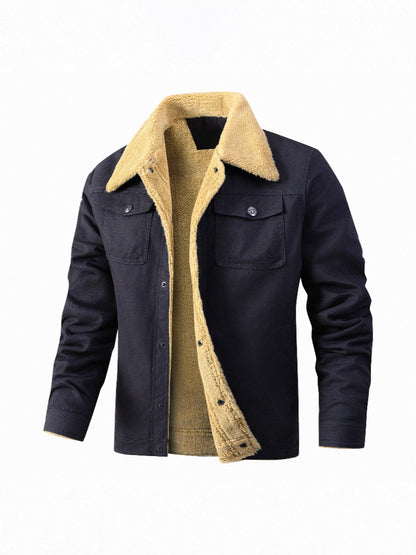 solid color men's jacket generation
