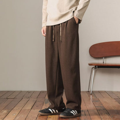 Loose Fit Wide Leg Casual Pants