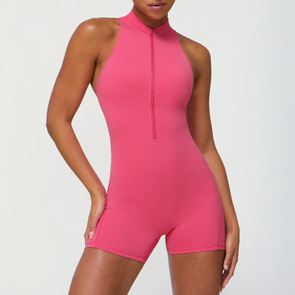 Women's Seamless Yoga Fitness One-Piece Suit